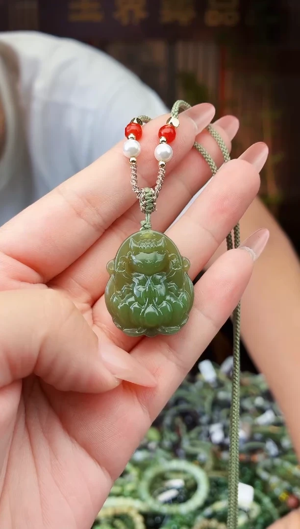 和田玉未镶嵌颈饰多样性发货拍一发一