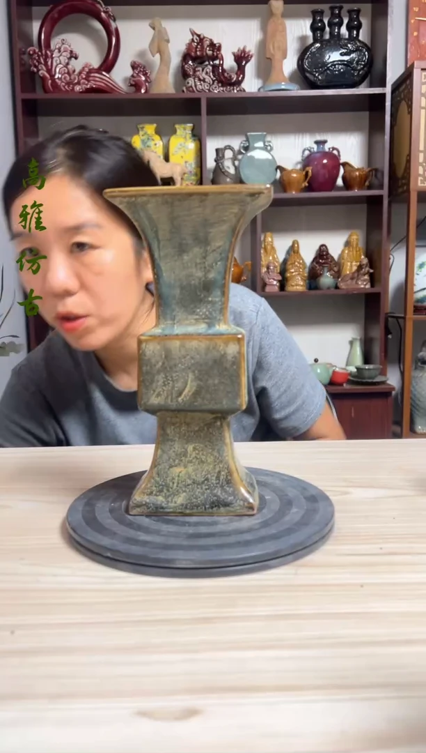 复古高雅仿古瓷器摆件