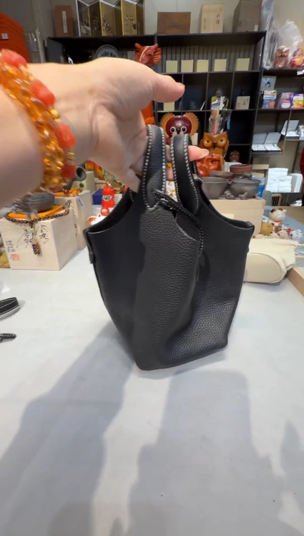 羊皮（革）S4526      菜篮子包包