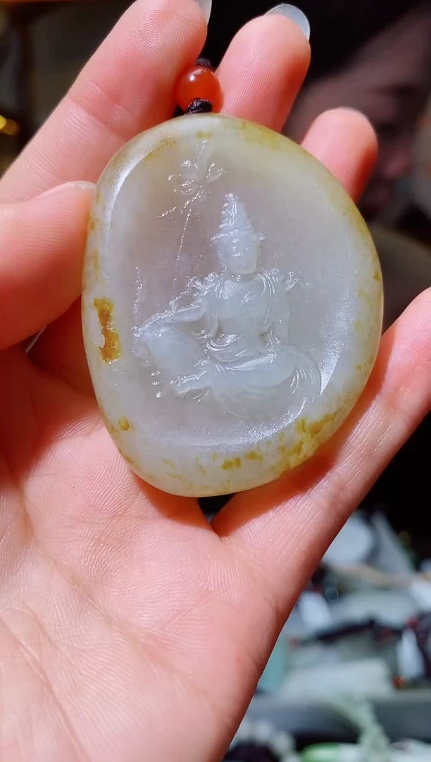 和田玉未镶嵌颈饰11