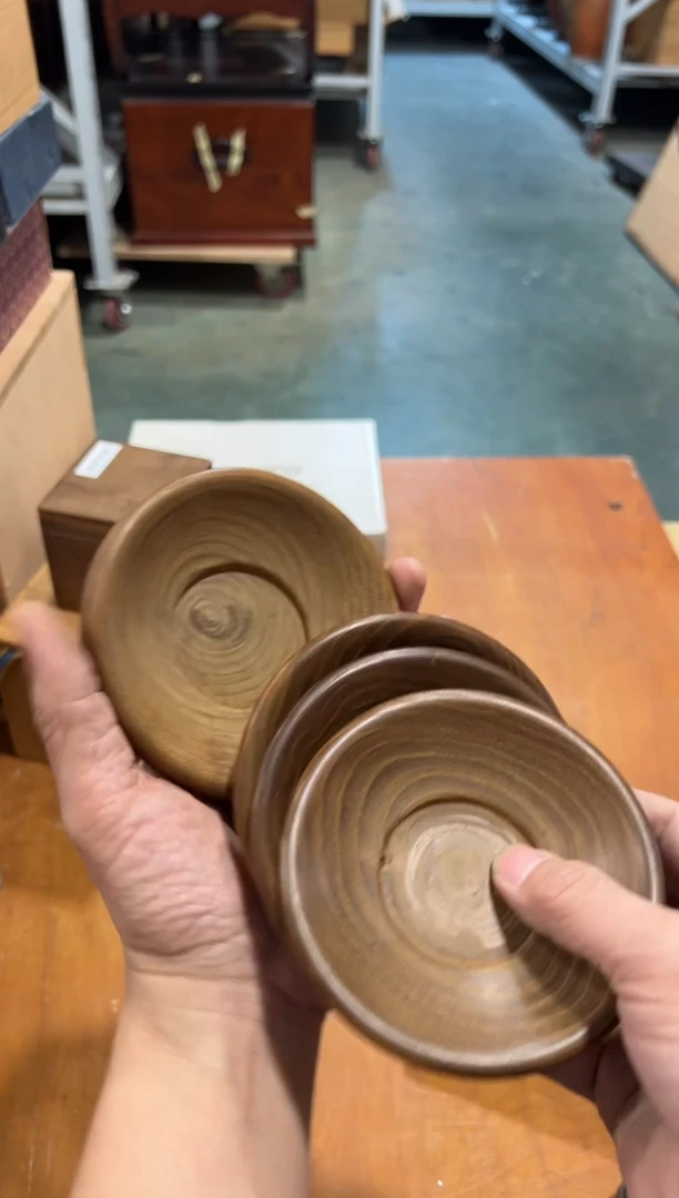 木A4903木制中古周边/5三片有瑕