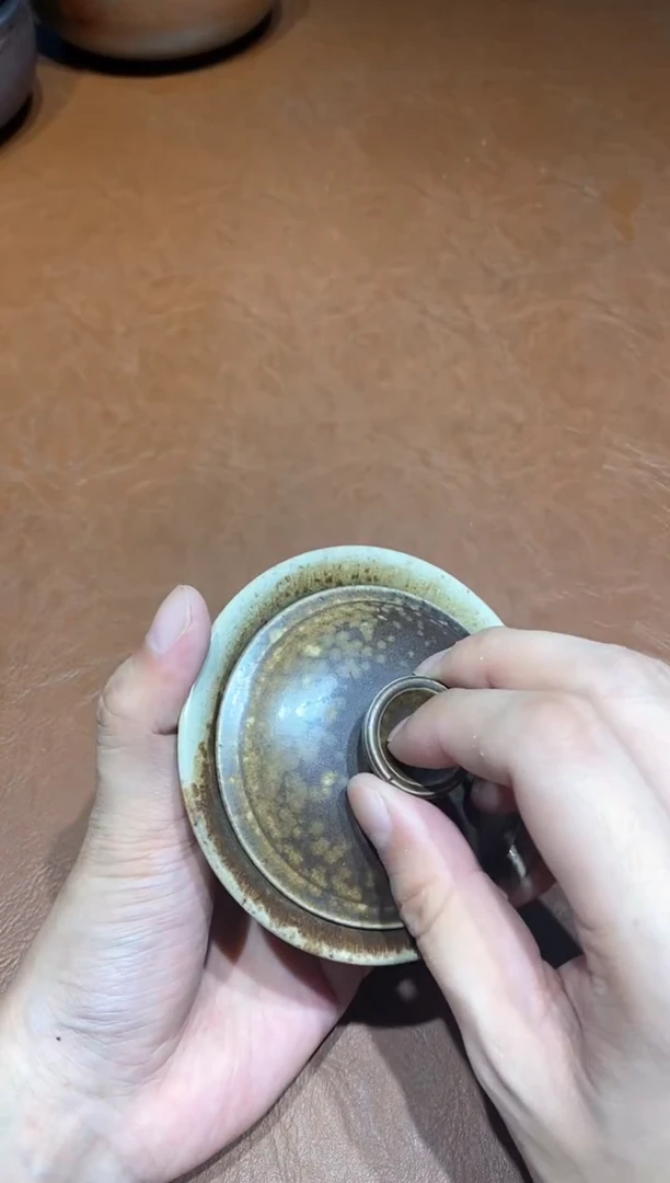 奢瓷/瑞寅柴烧茶器（盖碗）820