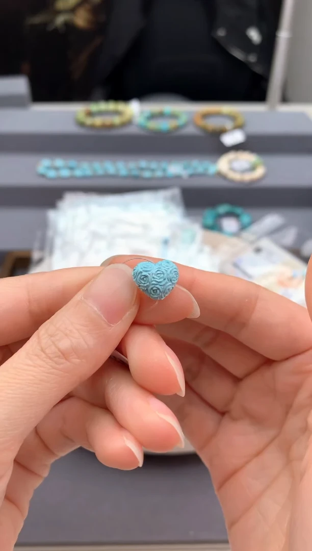 未镶嵌绿松石雕刻A185