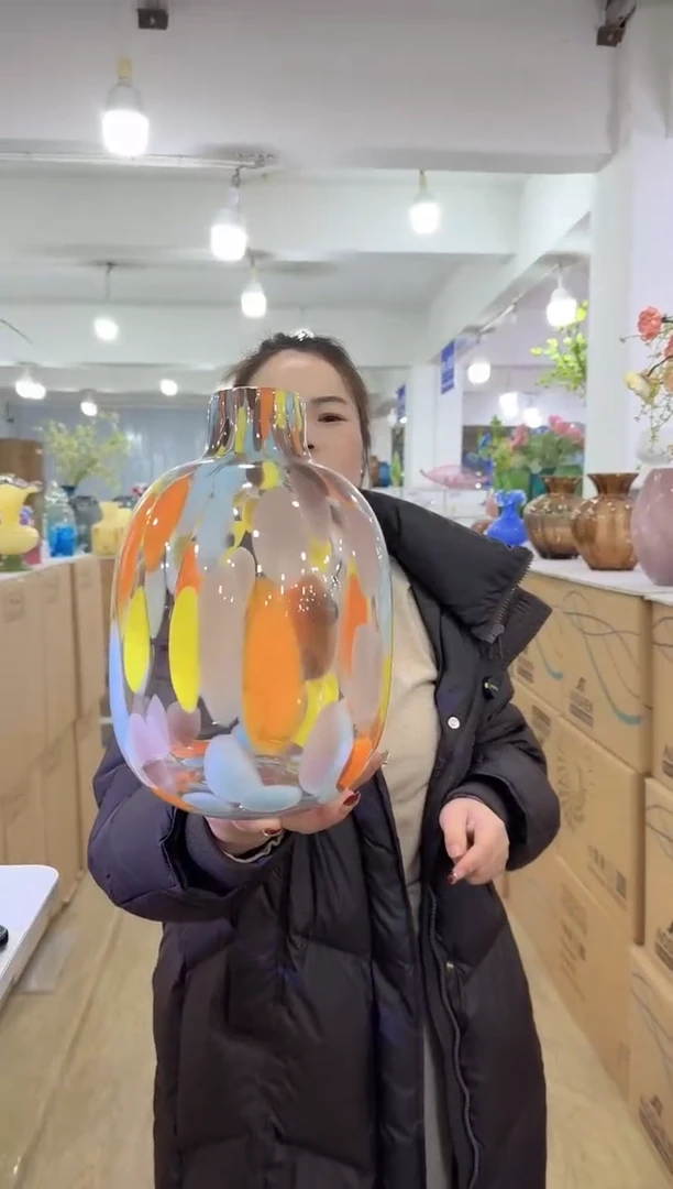 【闪购商品】无铅玻璃甄选花器-v-早18