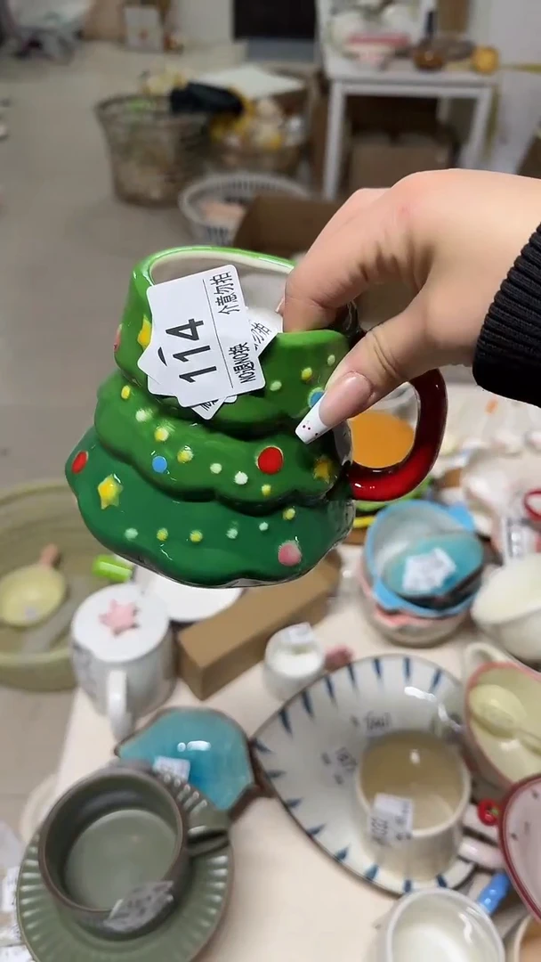 陶瓷手柄款微瑕四单包邮114