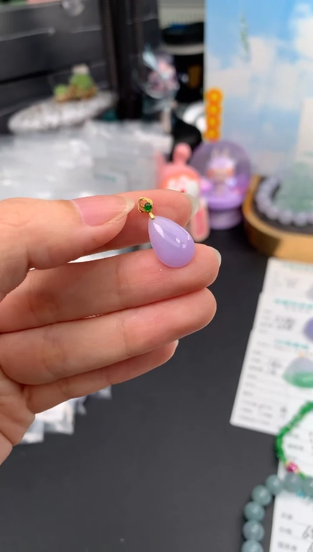 定制翡翠18K金镶嵌模式推广期48小时鉴赏期