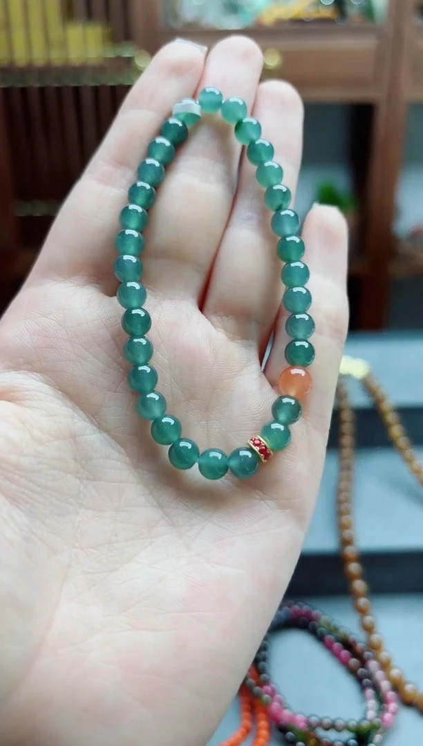 翡翠挂件未镶嵌翡翠手串YD
