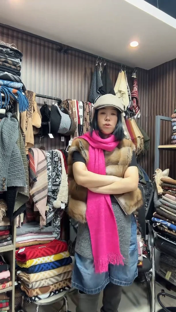 丝绸芳姐围巾福利F07