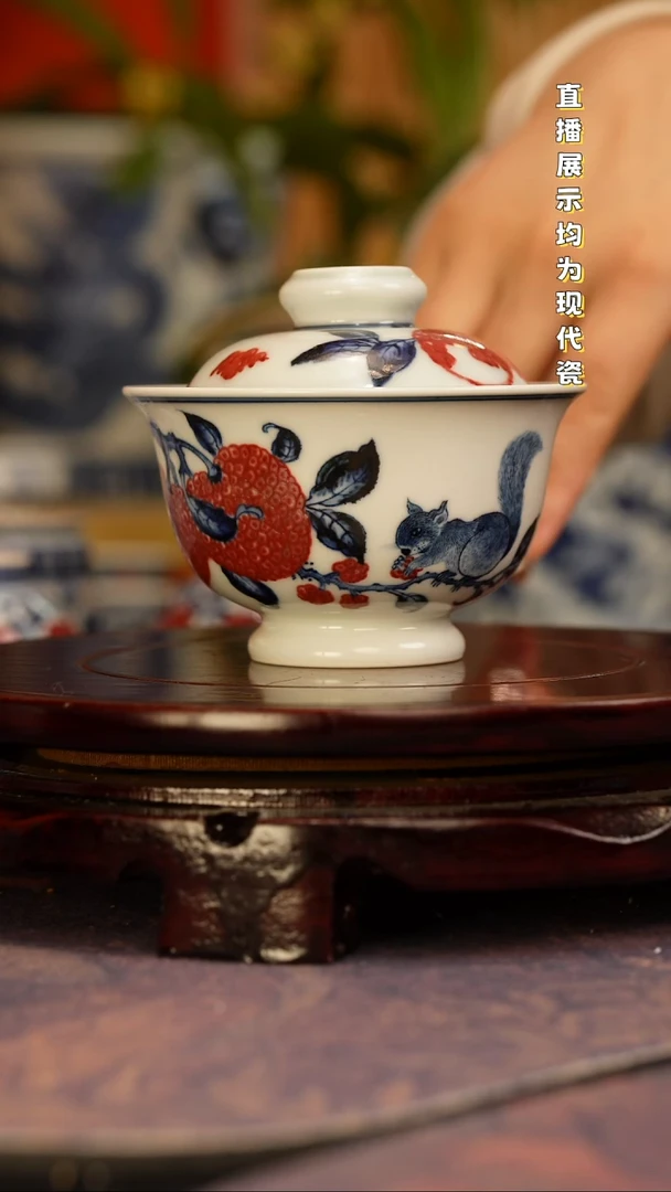 景德镇手工手绘陶瓷杯