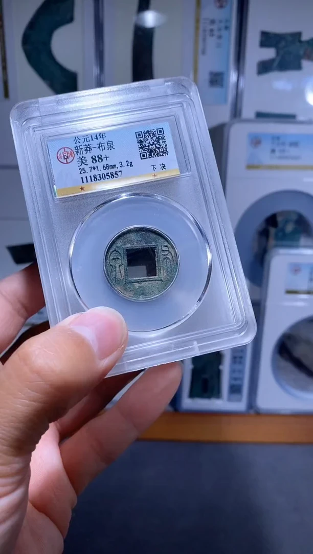 【闪购商品】铜品泉 新莽布泉一枚