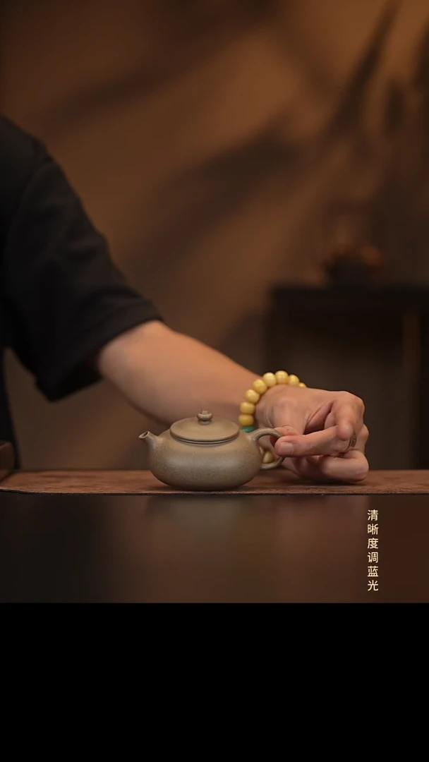 允禾斋  紫砂壶  寒江 青段