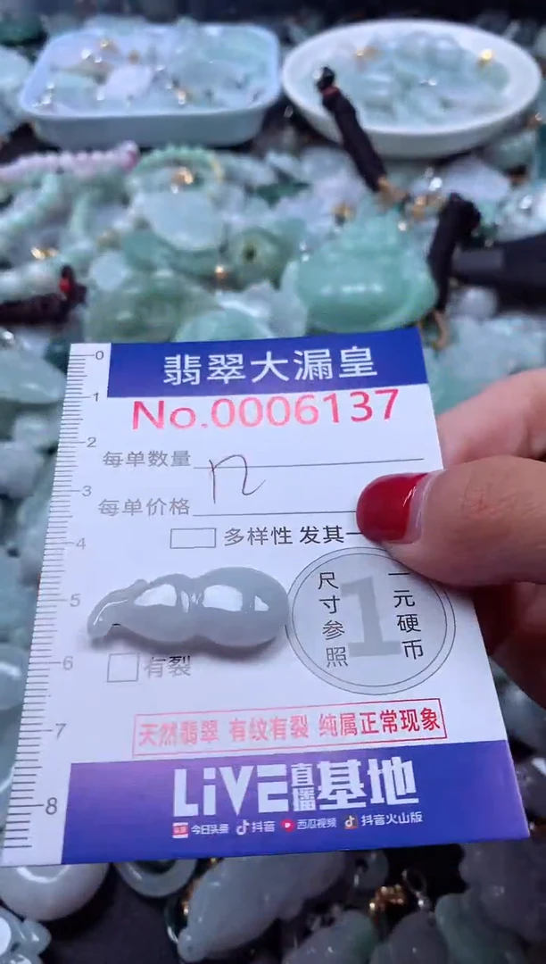 颈饰未镶嵌翡翠6137