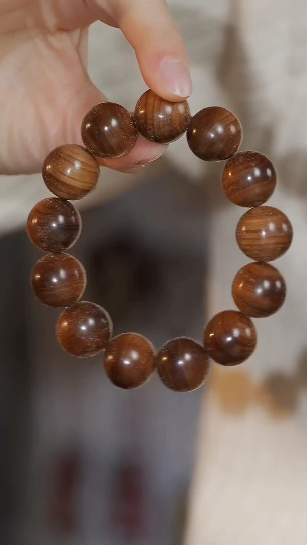【闪购商品】檀香木手串/手链素圈手串