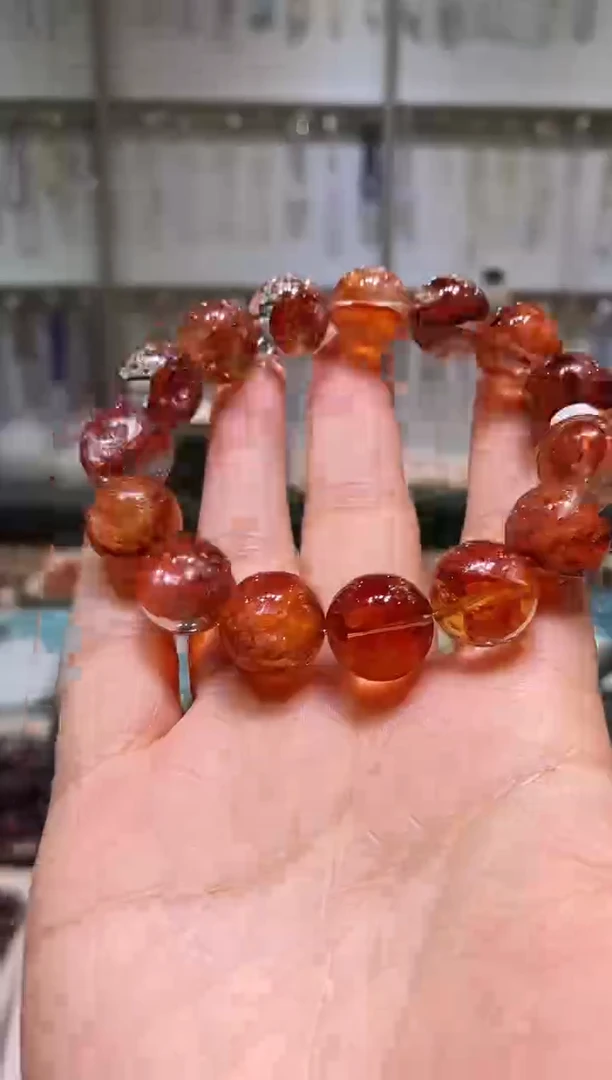 未镶嵌手链水晶多样性发其一胶花14+