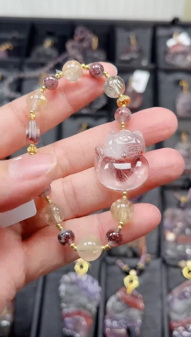 颈饰未镶嵌水晶【百晶灵儿】定制款