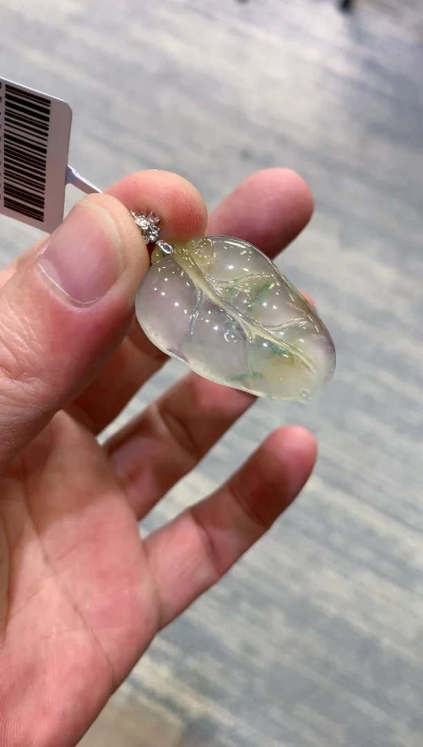 颈饰未镶嵌翡翠天然A货翡翠