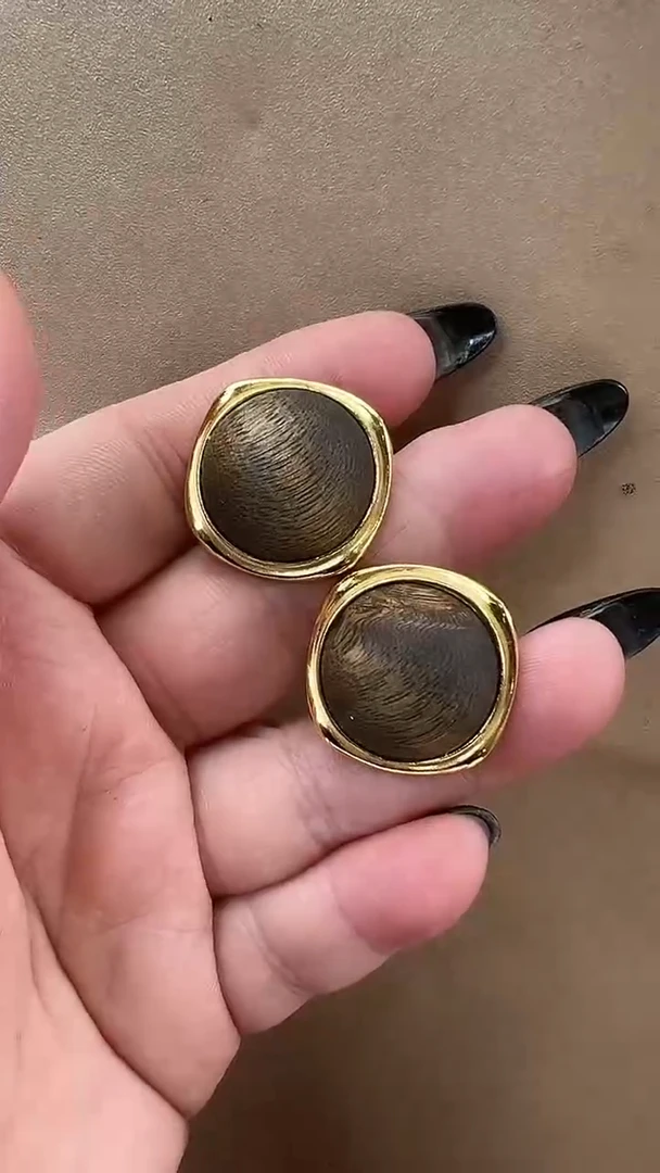 沉香吊坠耳环耳环