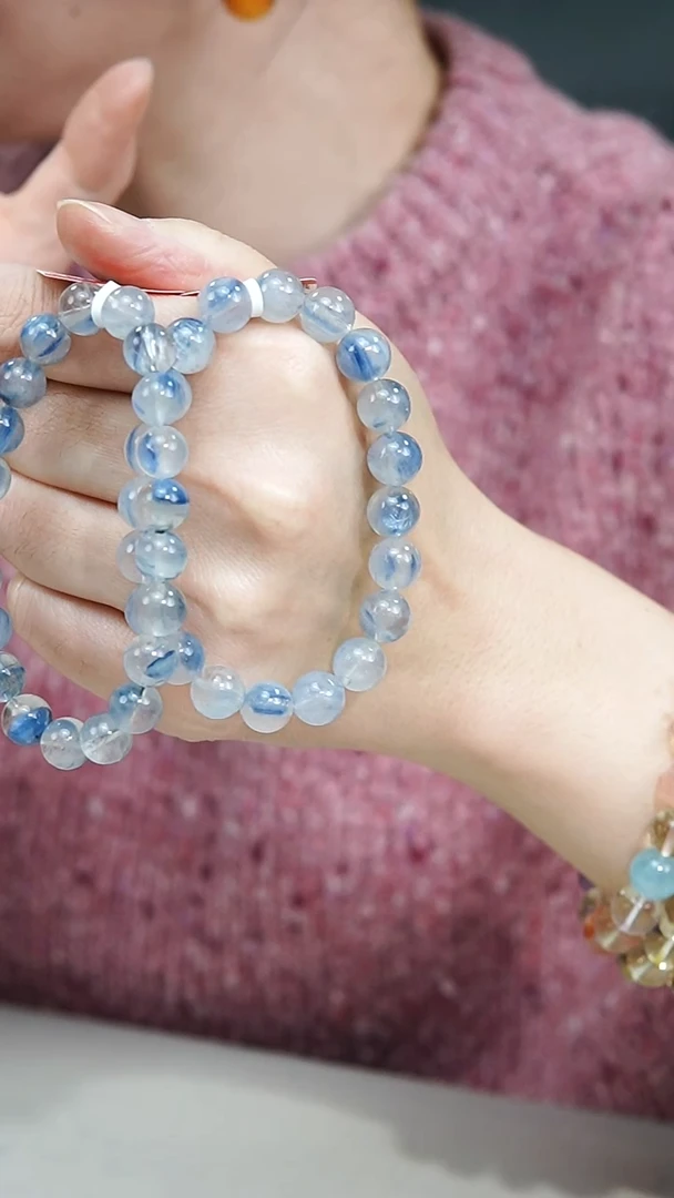 未镶嵌蓝晶石手串蓝晶石手串