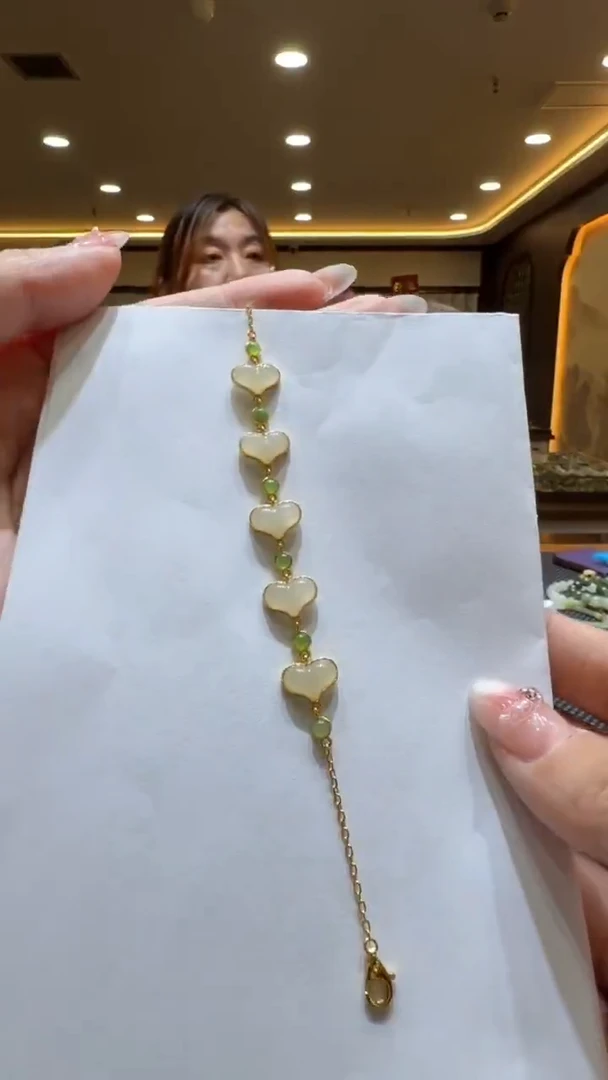 颈饰未镶嵌和田玉手链（多样性发一）