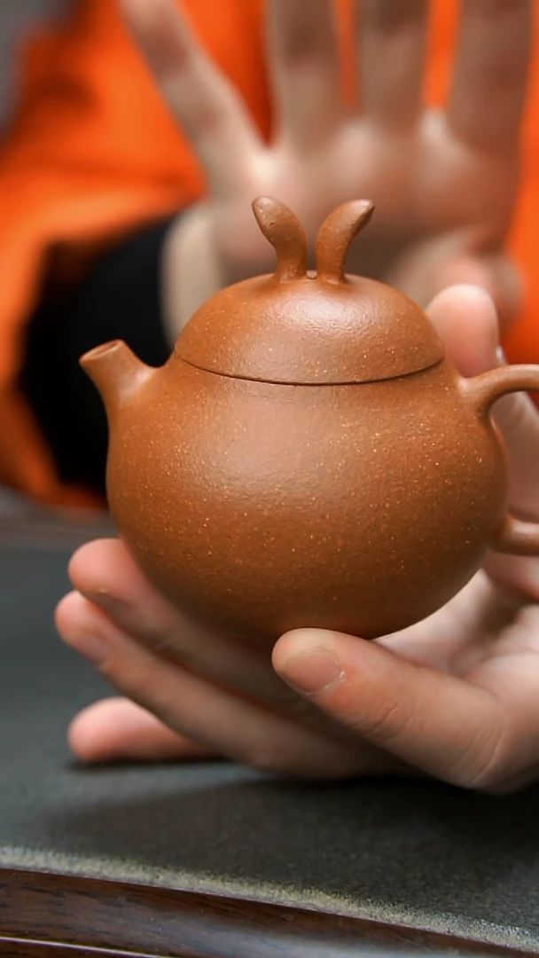 【闪购商品】紫砂茶壶光素兔耳朵紫砂壶