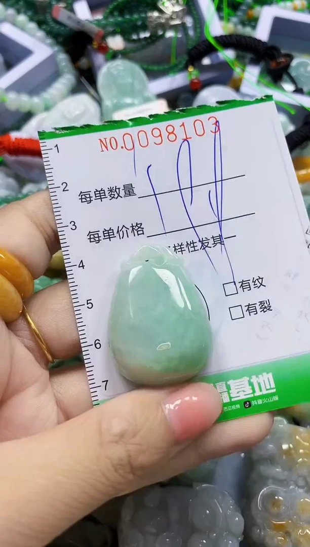 颈饰未镶嵌翡翠翡翠闪购Y0098103