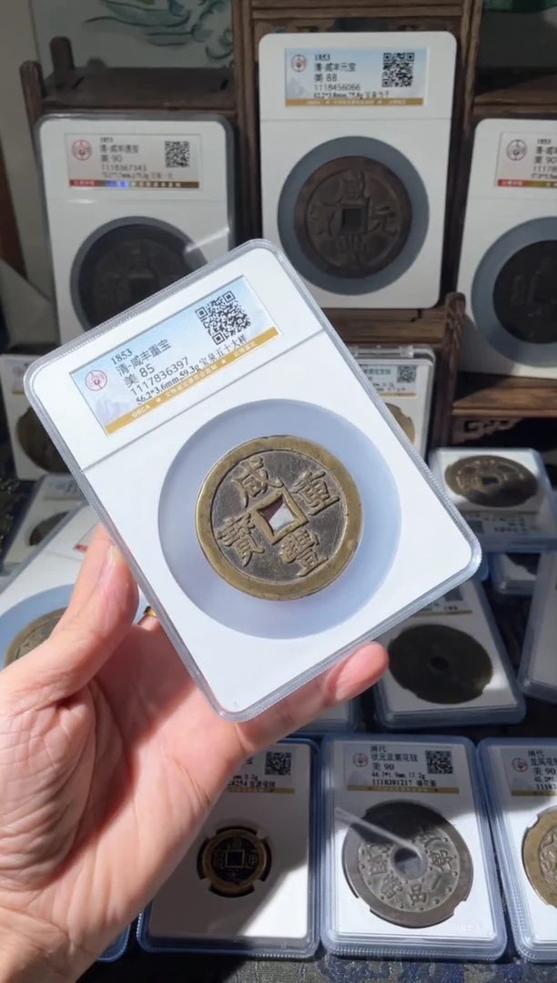 【闪购商品】铜清代咸丰宝泉五十大洋