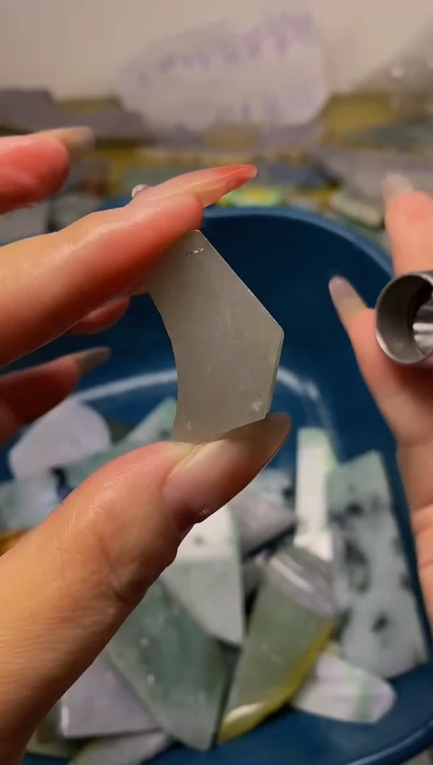 散珠翡翠天然缅甸翡翠A货653