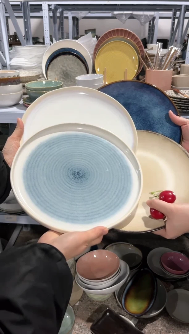【闪购商品】瓷片外贸尾货瑕疵满20包邮X4 大盘组合