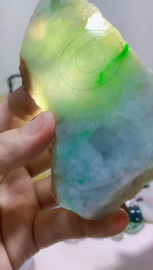 裸石翡翠圆*睛0蒙0翡翠珠宝2