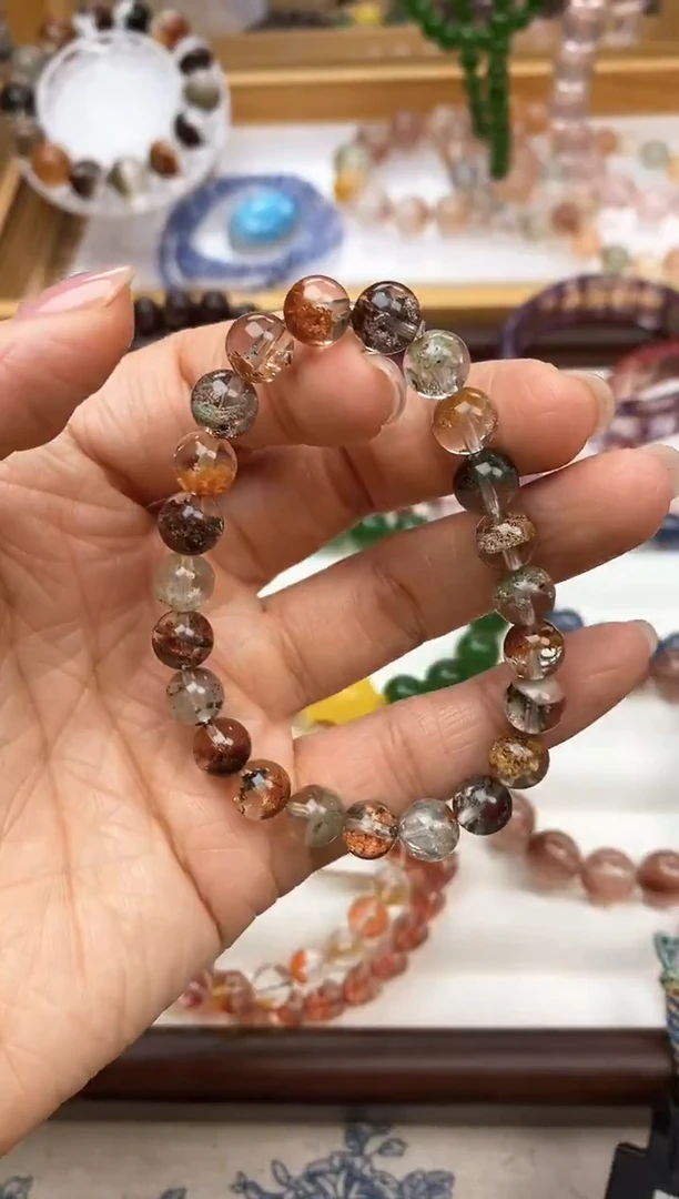 未镶嵌手链水晶四季幽灵8