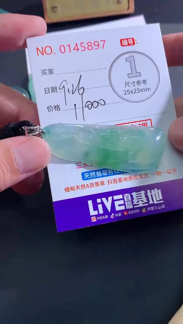 颈饰未镶嵌翡翠安*！