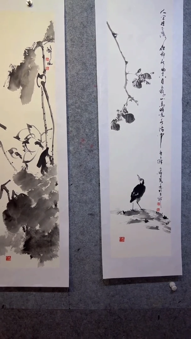 【闪购商品】国画张自学水墨画