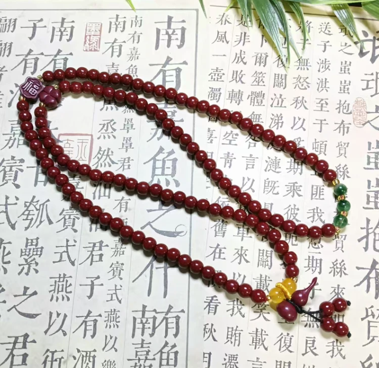 0989-多圈精品文玩手串 愿