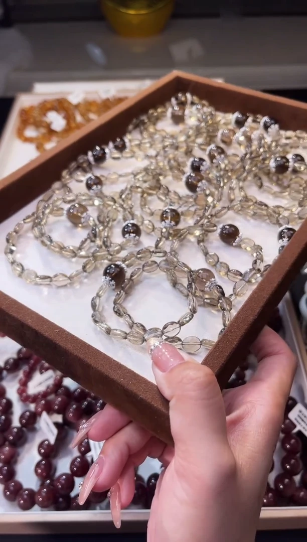 【闪购商品】水晶/未镶嵌魔晶宙茶diy手串