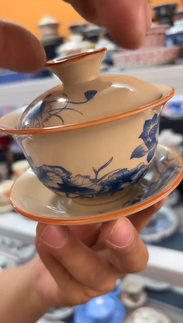 这个盖碗真好看拼手速