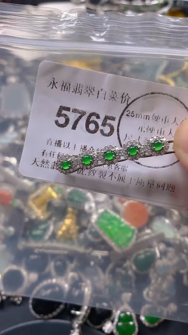 翡翠未镶嵌吊坠(不含链)5765