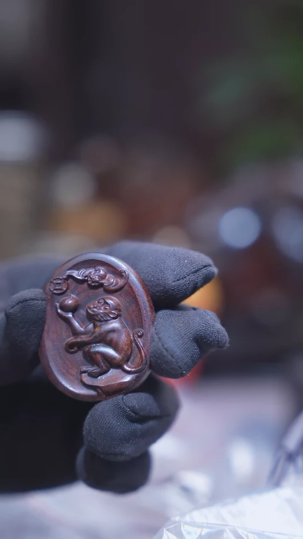 【闪购商品】黄花梨/降香黄檀吊坠海南黄花梨吊坠猴