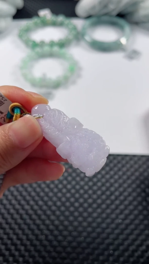 颈饰未镶嵌翡翠基地发货H 4404 白菜