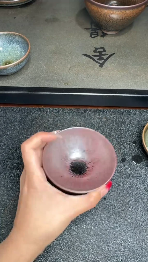 【闪购商品】茶盏严柳忠柴烧盏95