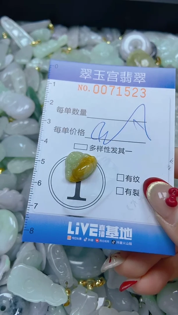 【闪购商品】翡翠颈饰未镶嵌闪购0071523