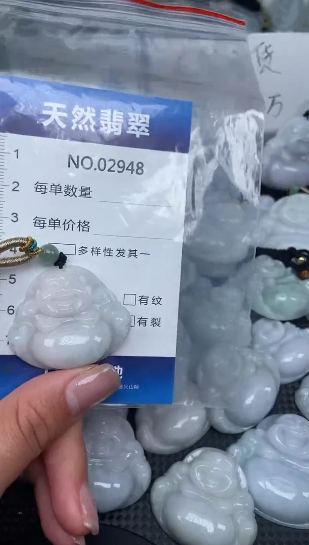 颈饰未镶嵌翡翠纯天然A货翡翠2948