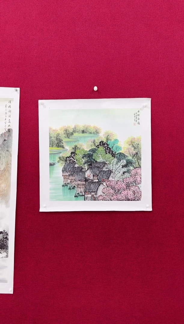 国画张现民国画作品