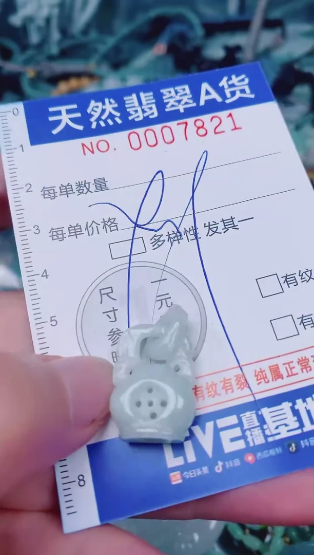颈饰未镶嵌翡翠00007821