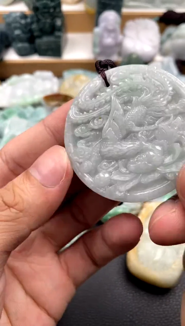 吊坠(不含链)未镶嵌翡翠1