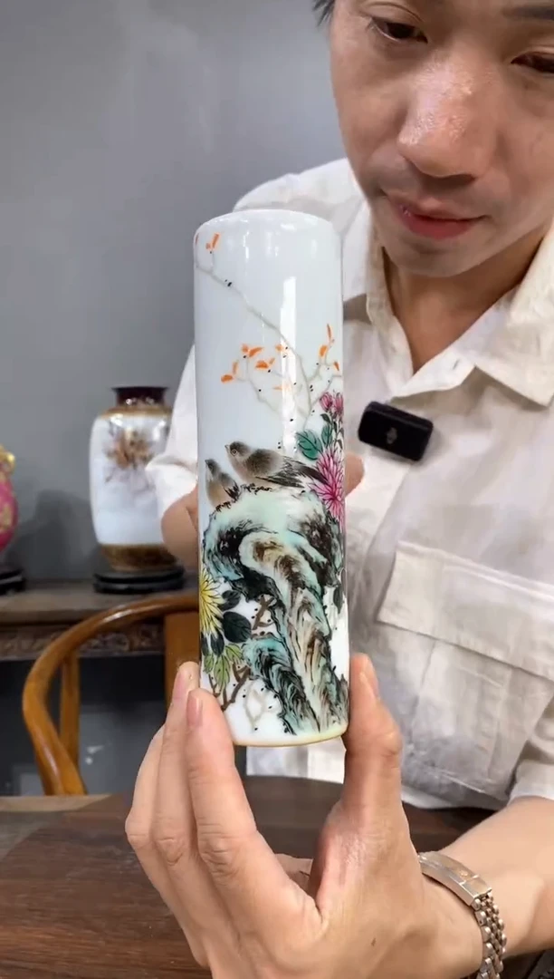 吴义松陶瓷联盟手绘陶瓷编号：4611