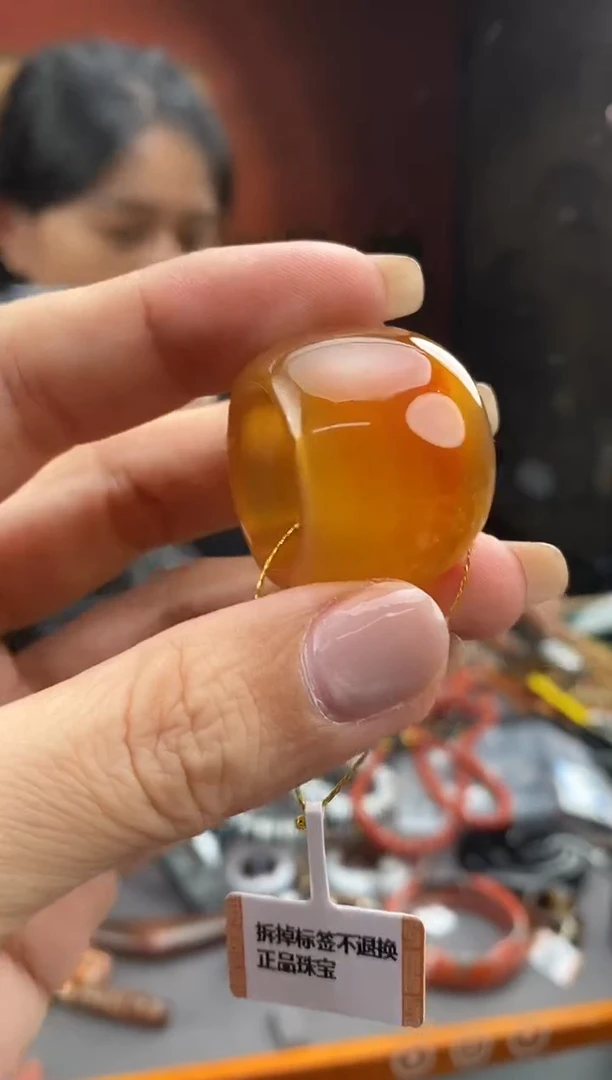 玛瑙/玉髓颈饰未镶嵌-0916-296 Y多样性发