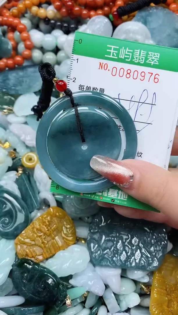 【闪购商品】翡翠颈饰未镶嵌闪购0080976多样性发其一