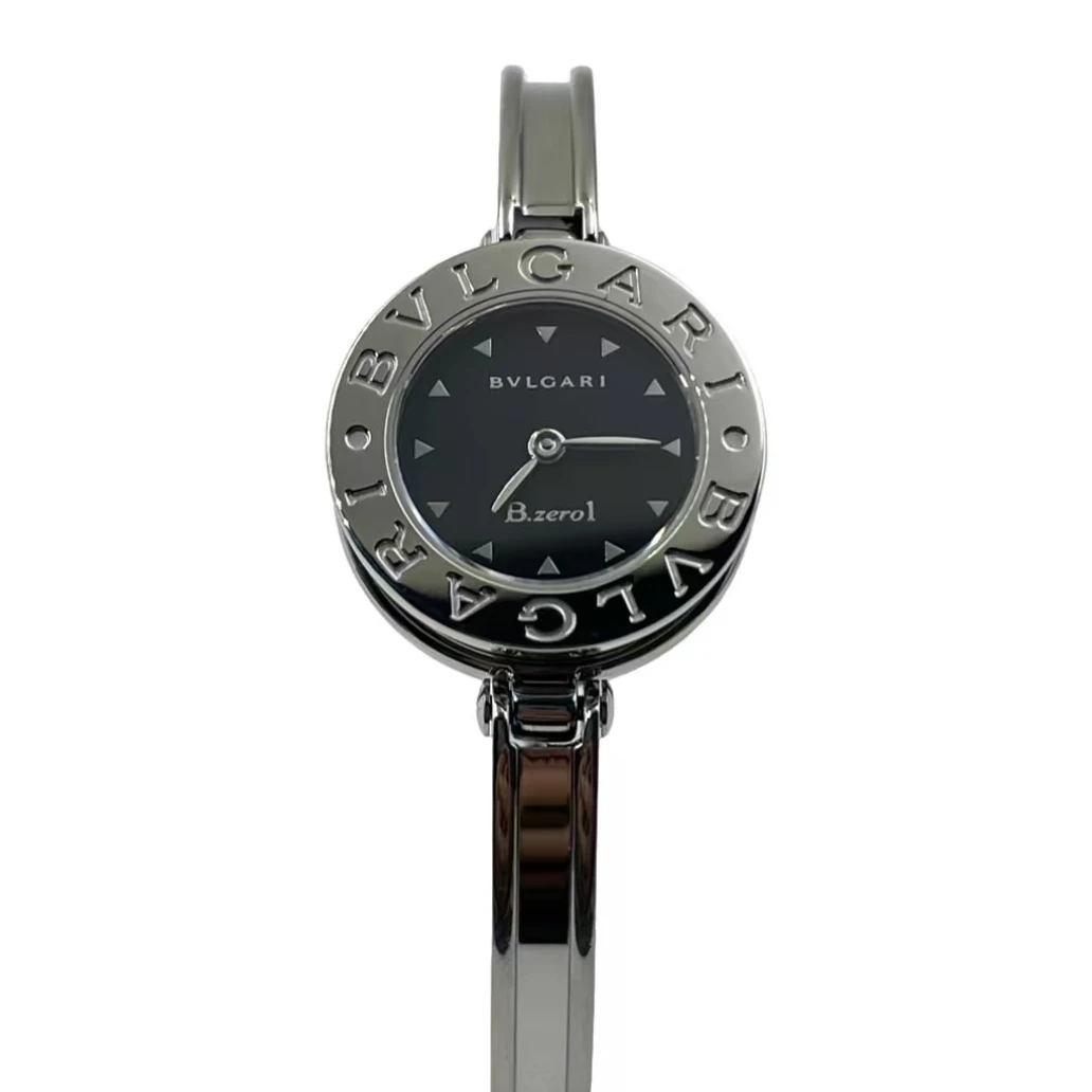 95新 BVLGARI/宝格丽 宝格丽手镯款女表/黑盘/三角刻/30盘/九月