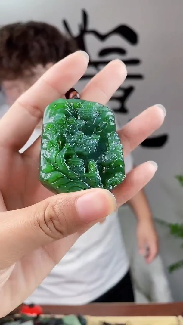 和田玉未镶嵌颈饰拍一发一，多样性发货