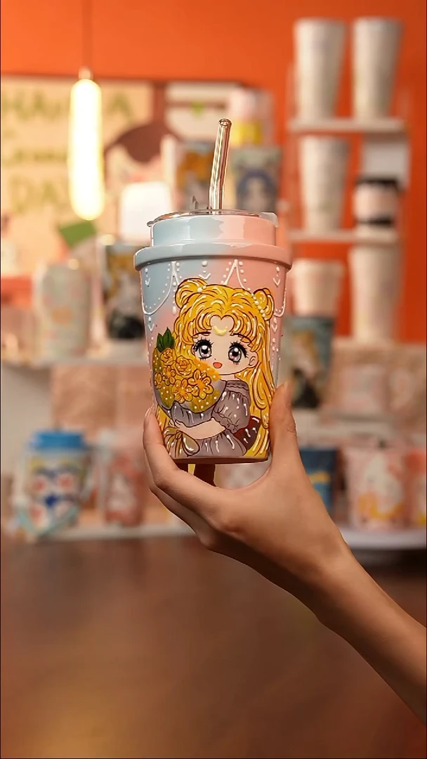 （预售链接）景德镇手工手绘文创陶瓷杯